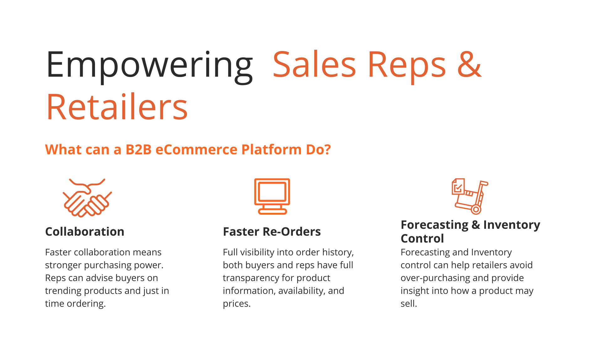 Empowering Sales Reps & Retailers: A visual representation of strategies to boost sales effectiveness and enhance retail performance.