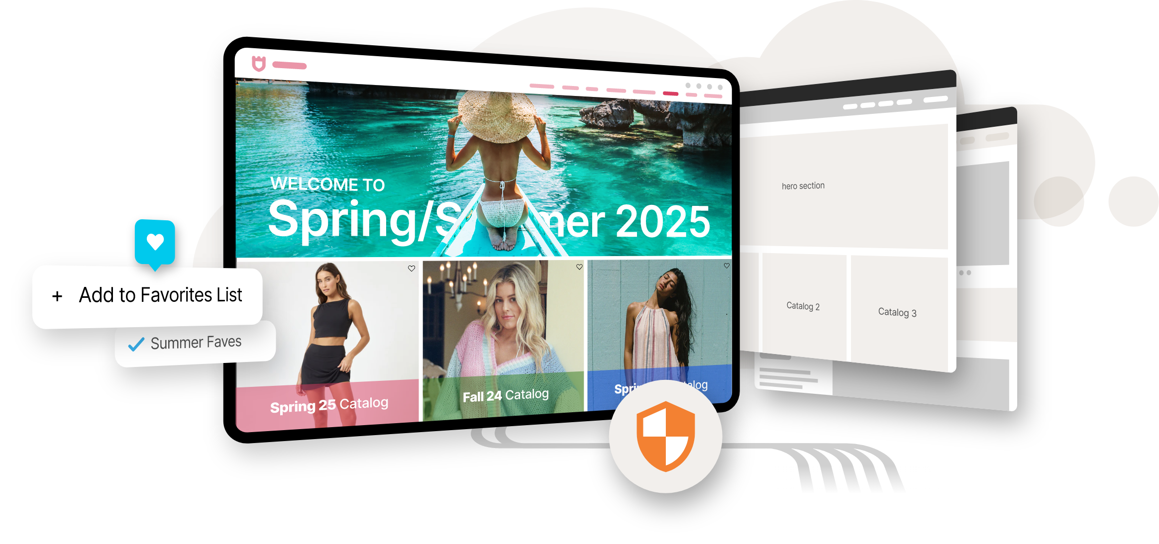 RepSpark Branded Selling Tools Mockup