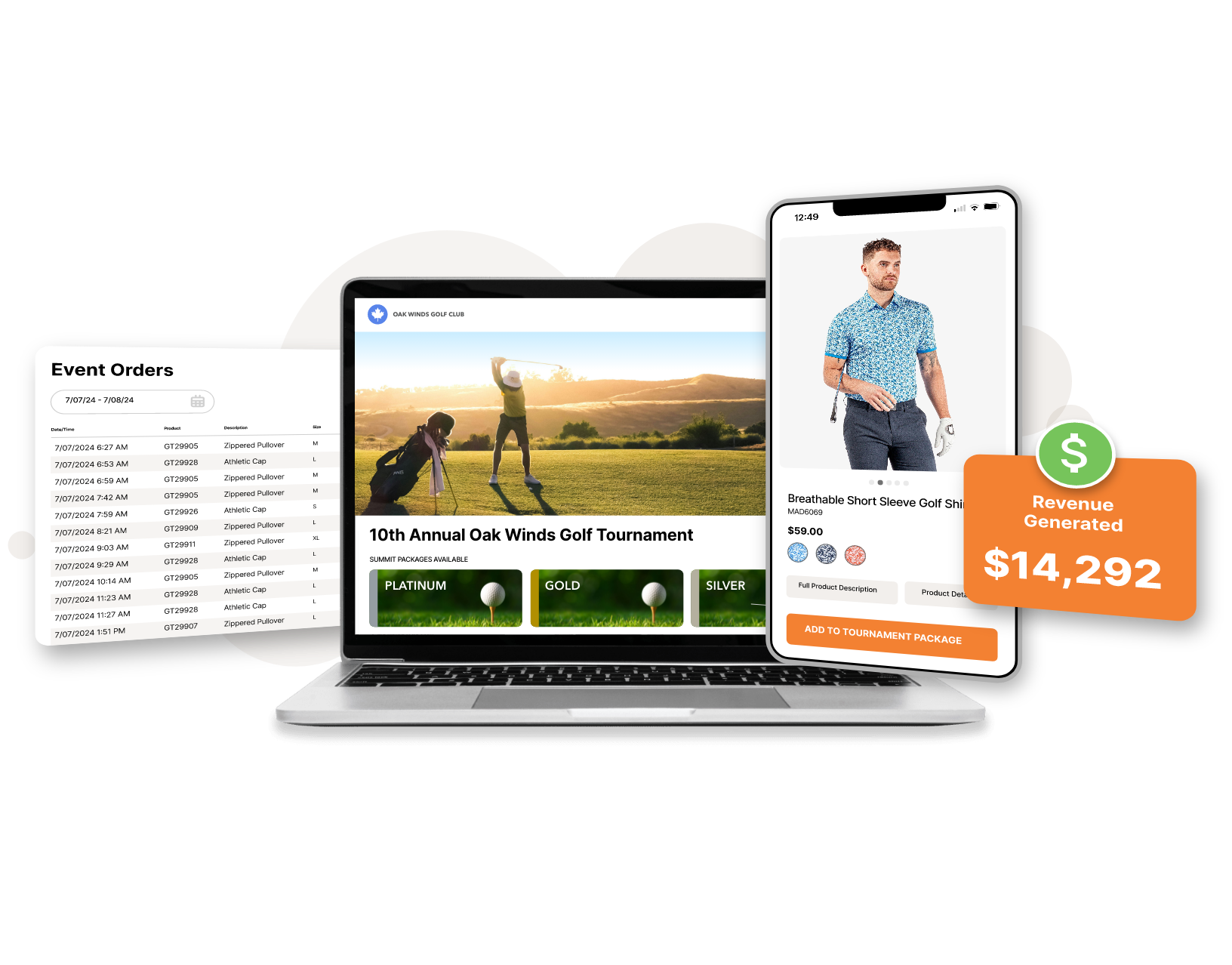 Generate Event Revenue with RepSpark Micosites Pop Up Shops