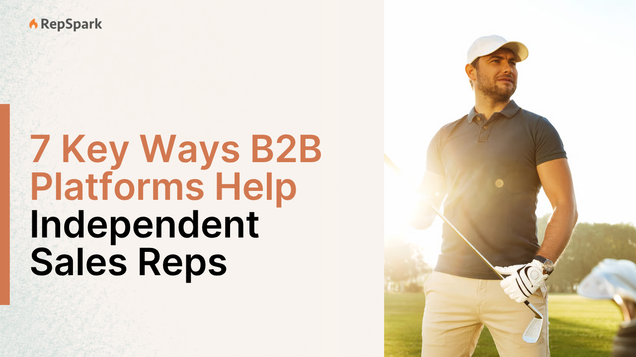 7 Key Ways B2B Platforms Help Independent Sales Reps
