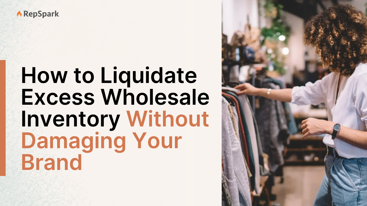 The markdown is not what hurts your brand. Who sees it is. A seven step ladder for clearing excess wholesale inventory without teaching buyers to wait for it.