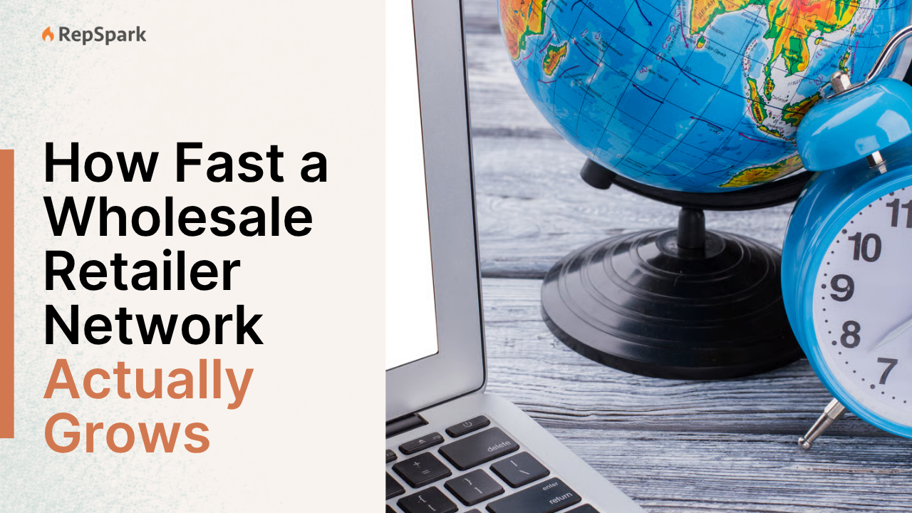 RepSpark Benchmarks: How Fast a Wholesale Retailer Network Actually Grows