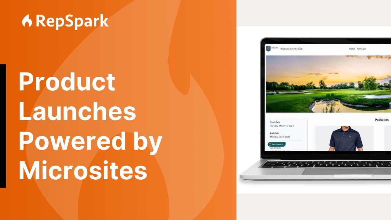 RepSpark Microsites give brands a focused, branded storefront for a specific launch, campaign, or event. Instead of sending buyers into your full wholesale site and asking them to find what matters, you guide them directly to a curated experience built around the exact products, message, and action you want to drive.