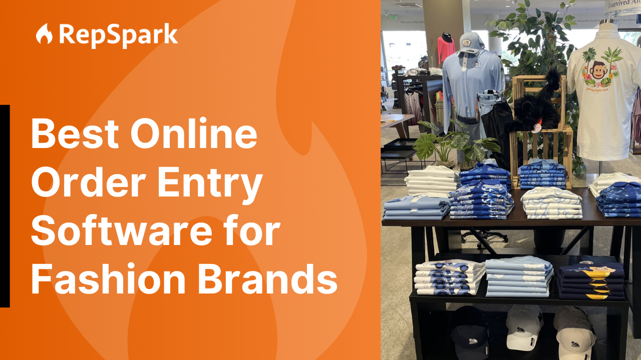 Repspark is the leading online order entry software for fashion brands, learn more