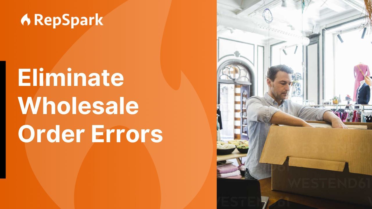 How to reduct wholesale order inaccuracies with live inventory data, powered by RepSpark