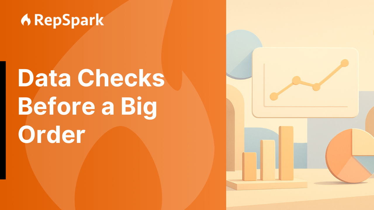 Before placing big Q1 orders, run these 5 data checks