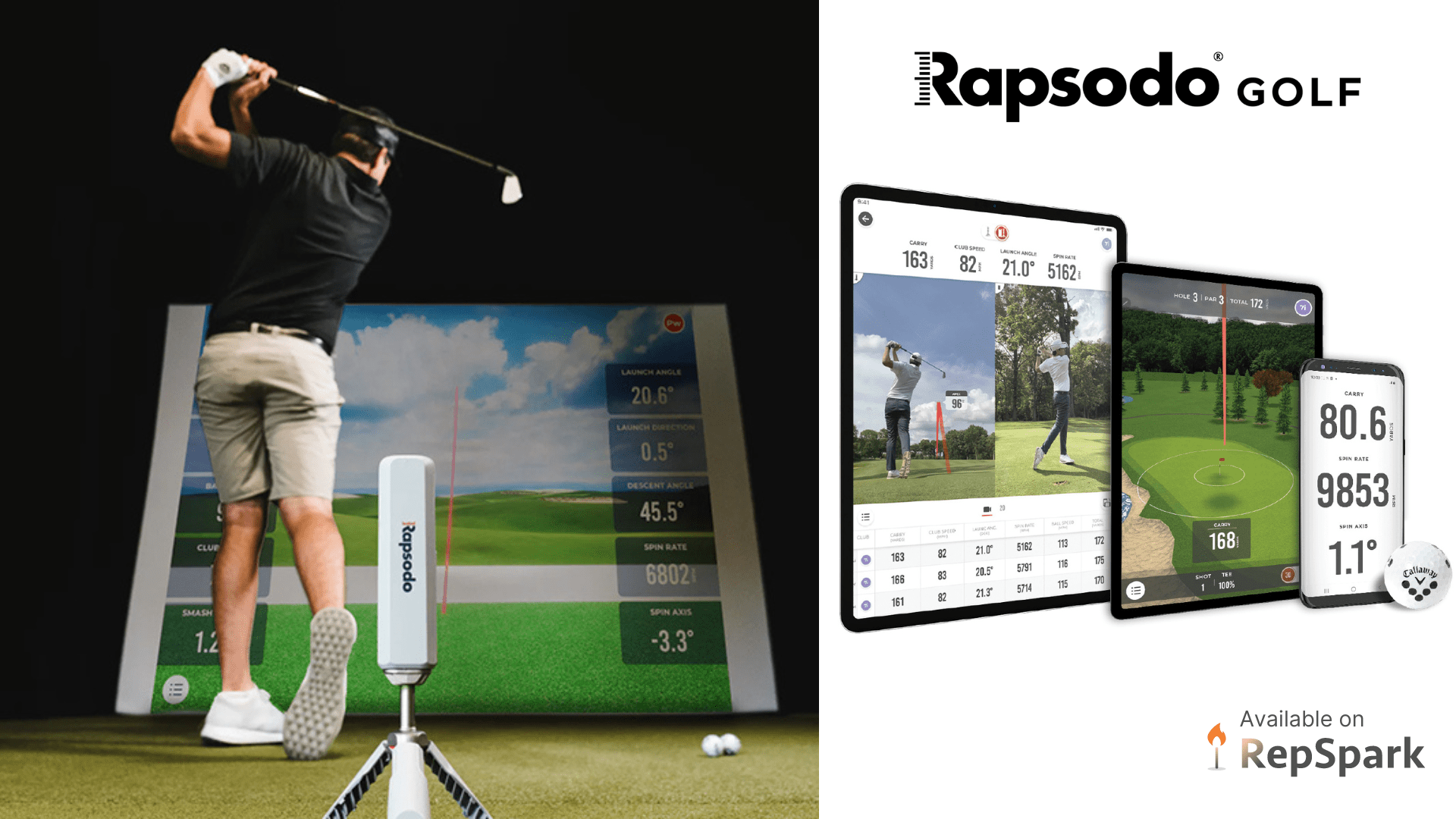 Rapsodo Golf Chooses RepSpark Systems as their B2B Growth Solution