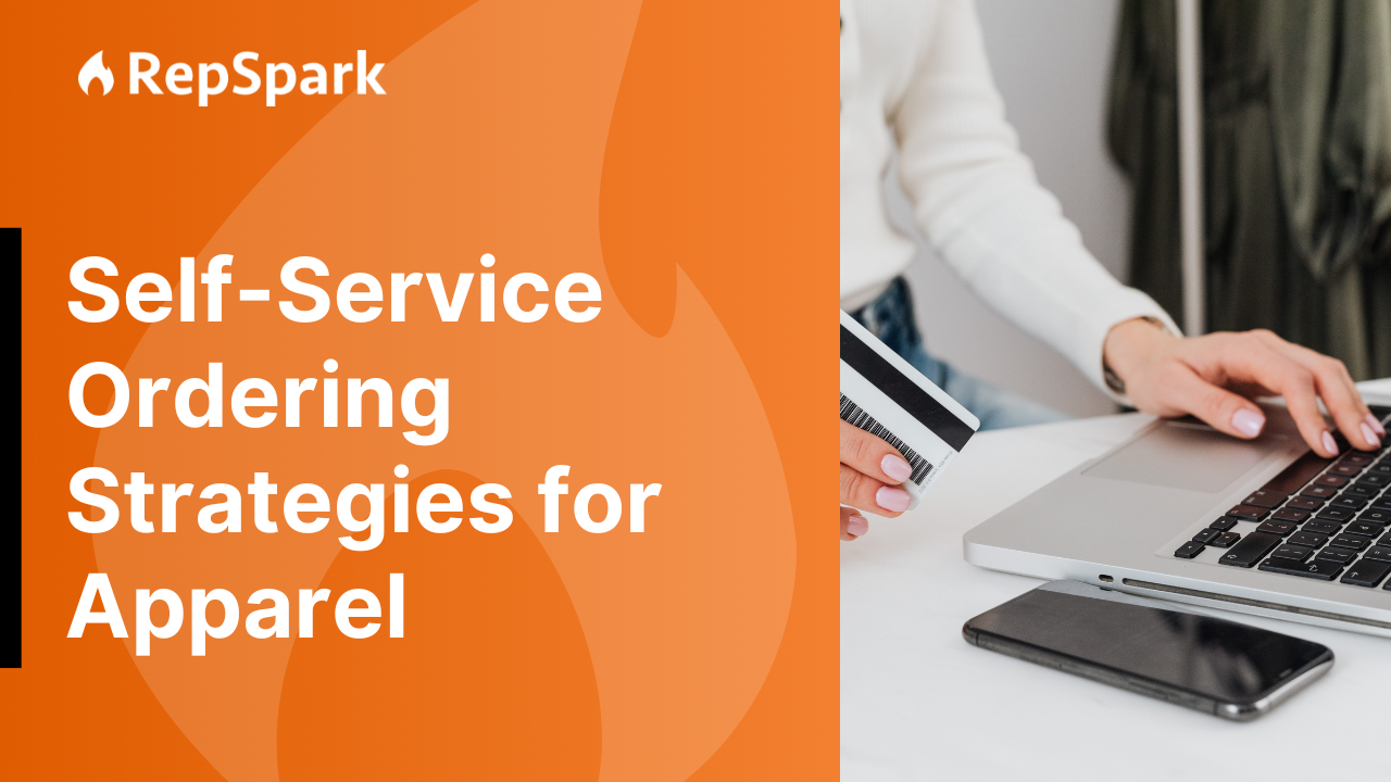 Self-service ordering is now the standard in apparel wholesale. 