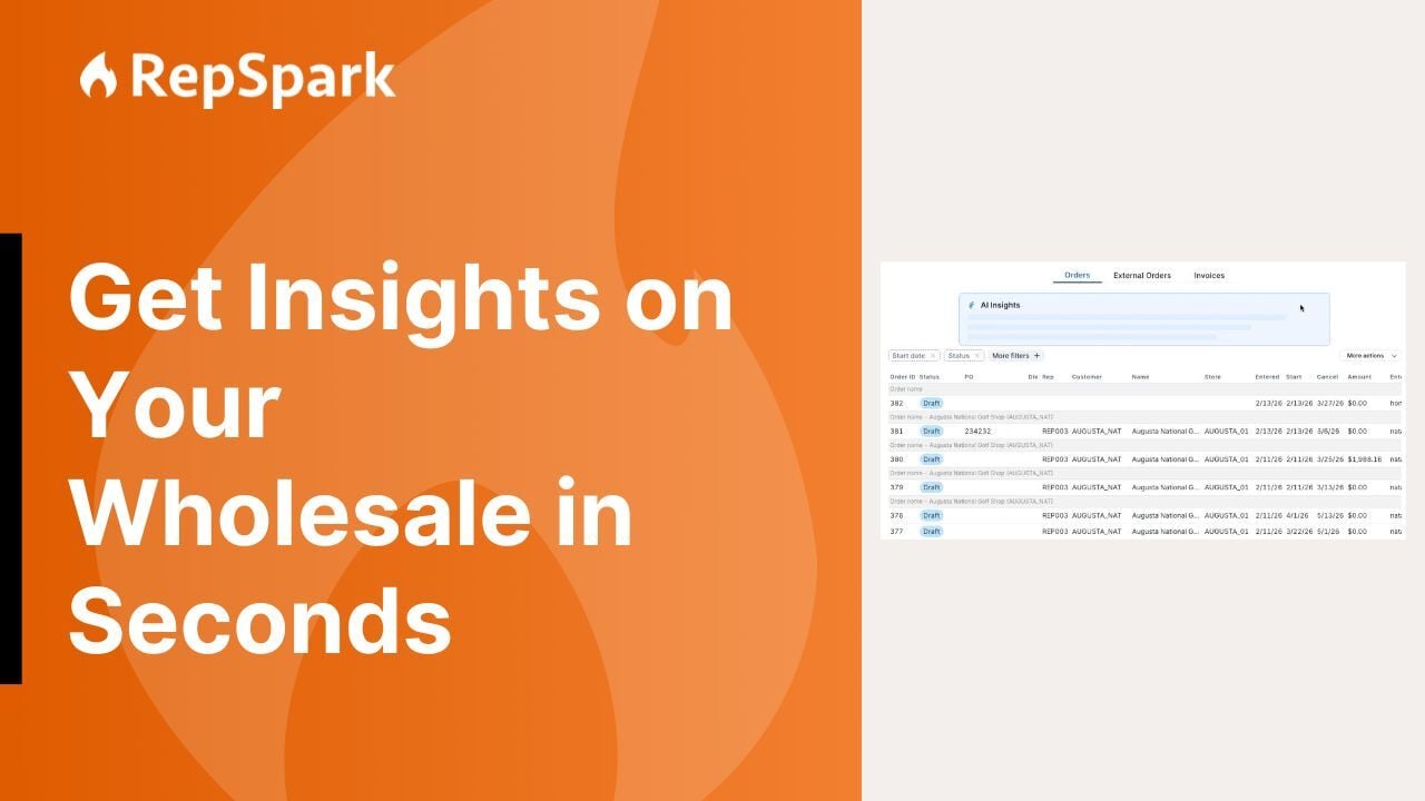Discover how RepSpark’s new AI-Powered Order Insights eliminates manual analysis