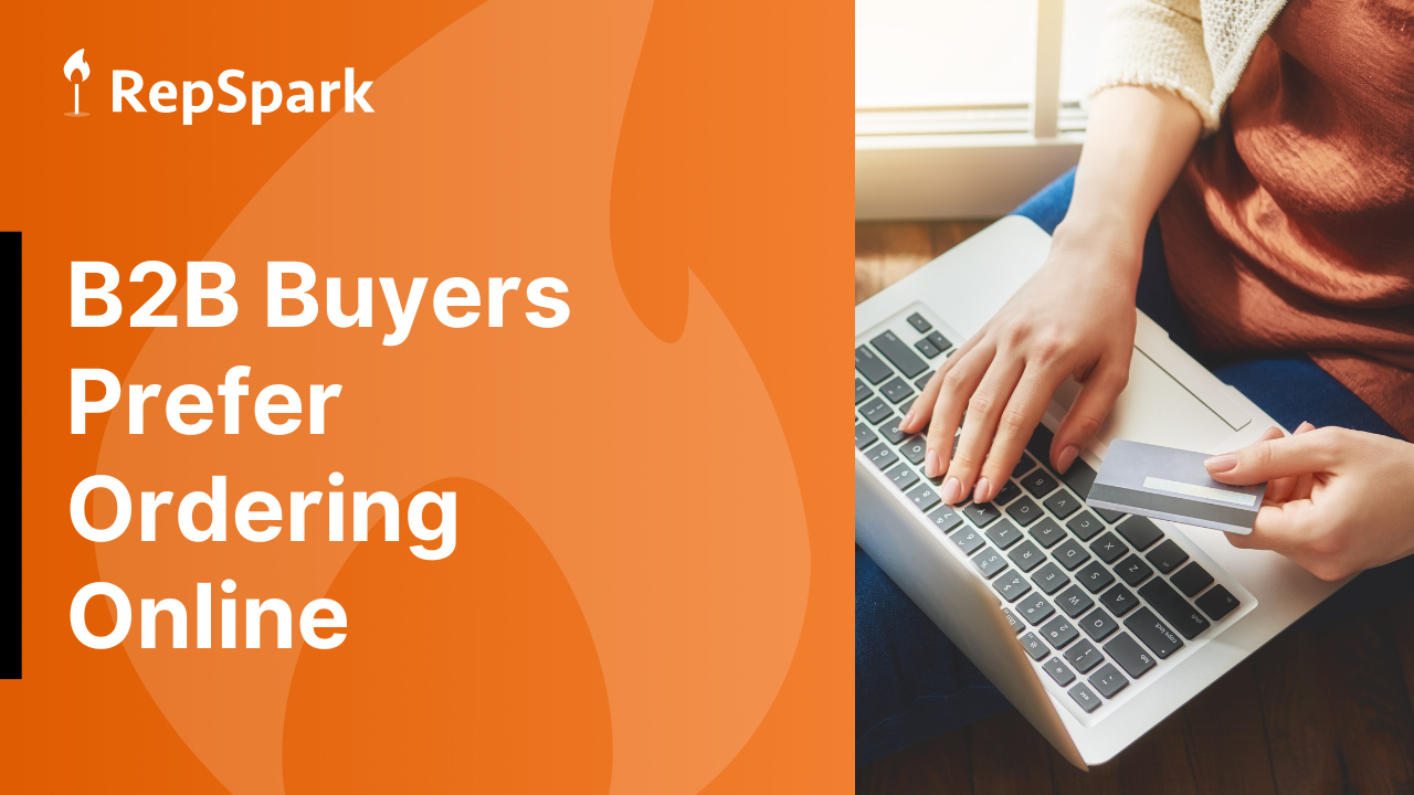 73% of B2B buyers now prefer online ordering