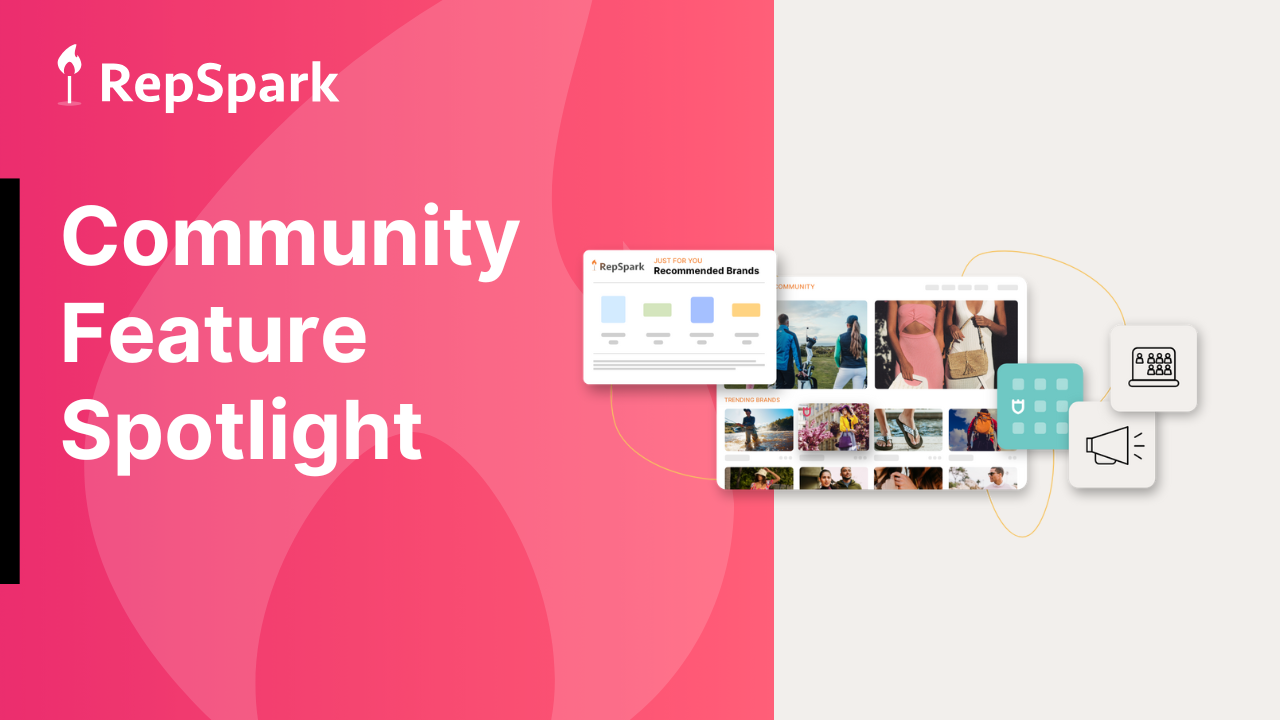 the repspark Community connects brands and retailers together to reach new buyers