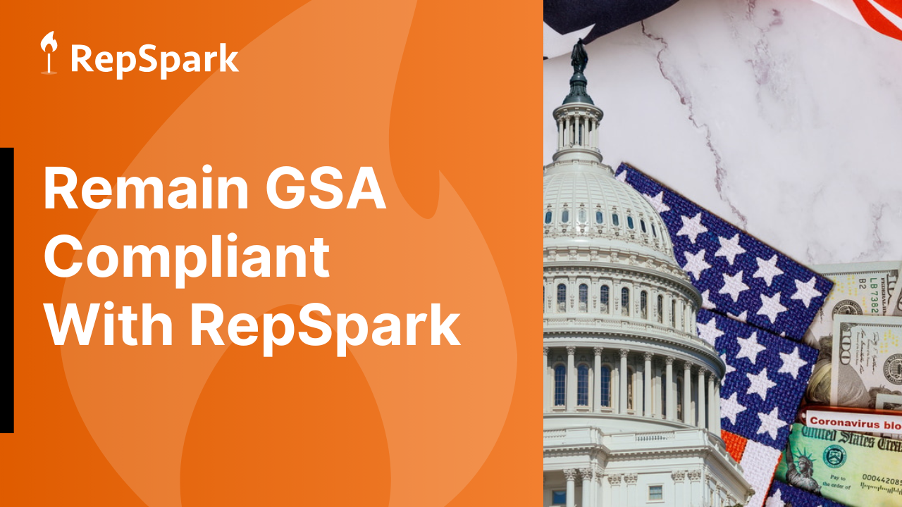 these are the tools built into RepSpark to keep your brand GSA compliant