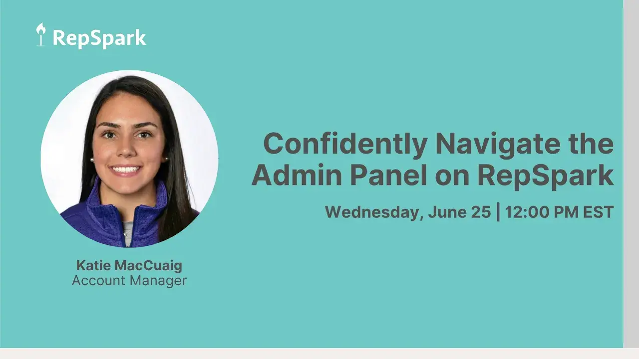 navigating the admin panel webinar