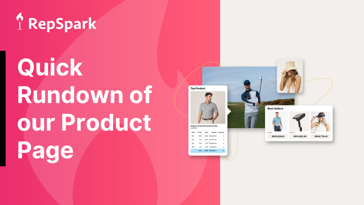this is how brands in wholesale can take advantage of RepSpark's product page