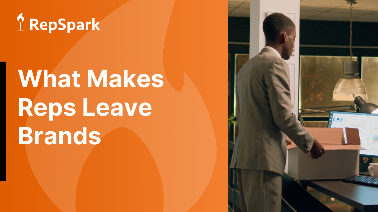 there are avoidable reasons that reps will leave brands and RepSpark has tips to avoid that